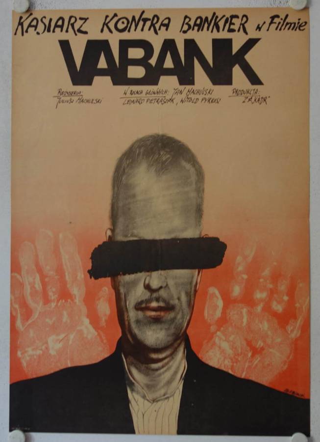 Alles auf eine Karte originales polnisches Filmplakat